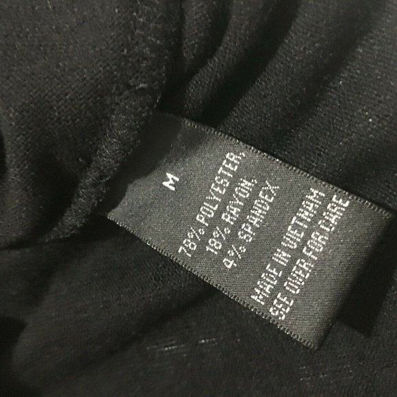 IZ Byer Womens Medium Black Top V-Neck NWT - Picture 4 of 8
